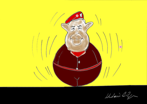 Cartoon: chavez (medium) by MSB tagged chavez