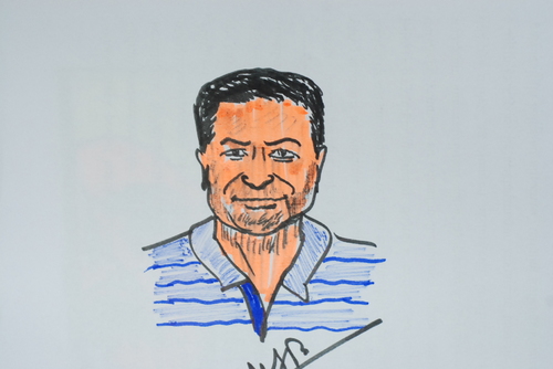Cartoon: halisdokgoz (medium) by MSB tagged halisdokgoz