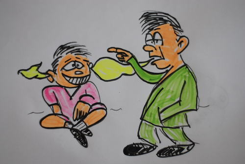 Cartoon: nasihat (medium) by MSB tagged nasihat