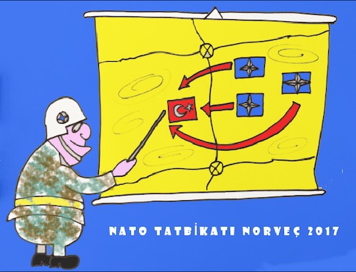 Cartoon: NATO (medium) by MSB tagged nato