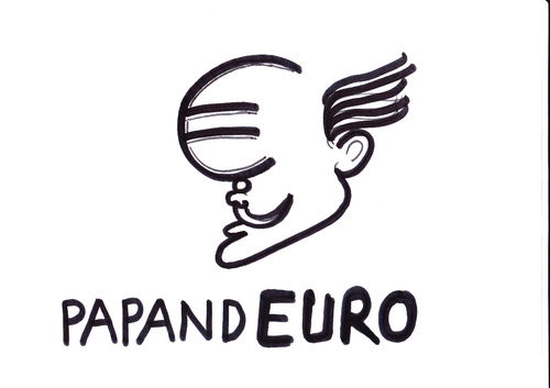 Cartoon: papandreu (medium) by MSB tagged papandreu