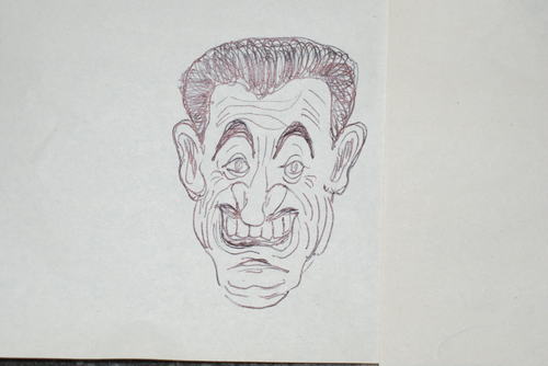 Cartoon: SARKOZY (medium) by MSB tagged sarkozy