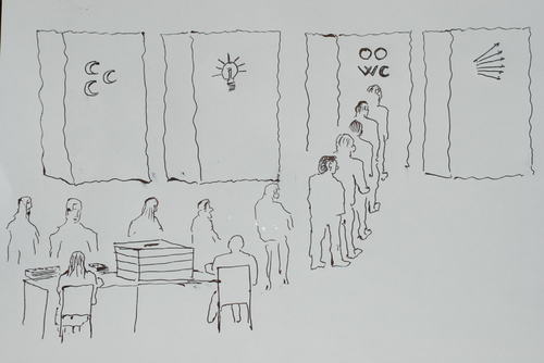 Cartoon: SECIM-2011 (medium) by MSB tagged secim