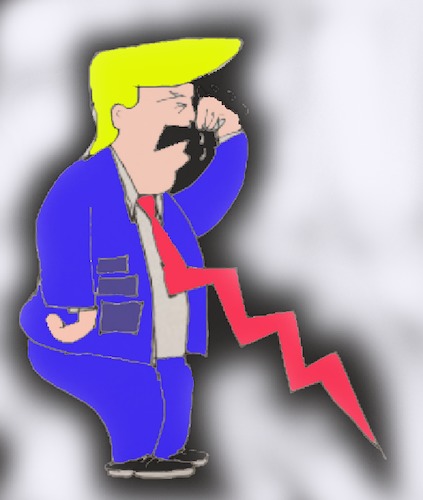 Cartoon: trump (medium) by MSB tagged trump
