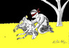 Cartoon: KURBAN (small) by MSB tagged kurban