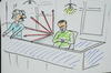 Cartoon: SECIM-2011 (small) by MSB tagged secim