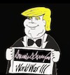 Cartoon: TRUMP (small) by MSB tagged trump