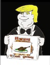 Cartoon: trump (small) by MSB tagged trump