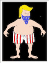 Cartoon: trump (small) by MSB tagged trump