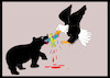 Cartoon: WAR (small) by MSB tagged war