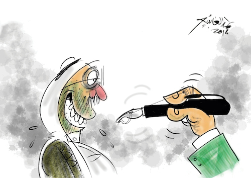 Cartoon: hamad al gayeb (medium) by hamad al gayeb tagged hamad,al,gayeb