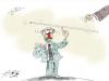 Cartoon: balance (small) by hamad al gayeb tagged balance