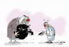 Cartoon: Budget (small) by hamad al gayeb tagged hamad,al,gayeb,cartoons