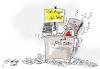 Cartoon: system down (small) by hamad al gayeb tagged system,down