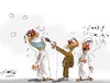 Cartoon: water in mouth i cant talk!! (small) by hamad al gayeb tagged jjjhsa