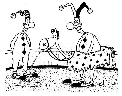 Cartoon: Circus (medium) by Aleksandr Salamatin tagged circus