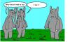 Cartoon: Elephants (small) by Aleksandr Salamatin tagged elephants,trunk