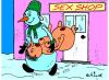 Cartoon: Snowman (small) by Aleksandr Salamatin tagged snowman,love