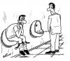 Cartoon: WC (small) by Aleksandr Salamatin tagged wc