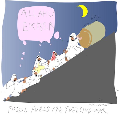 A fossil fuel war A fossil fuel war