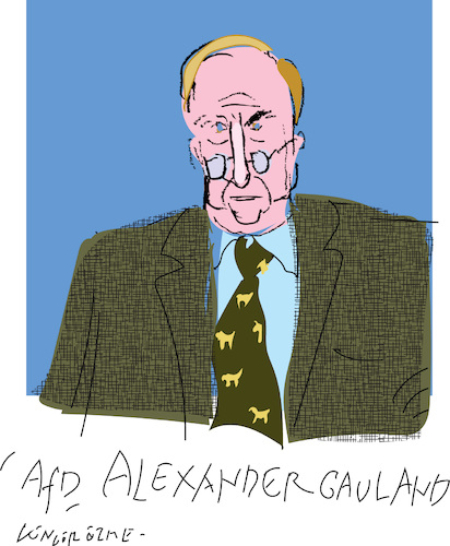 AfD candidate A Gauland AfD candidate A Gauland