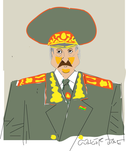 Image result for Lukashenko cartoon
