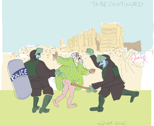 Cartoon: Arab spring-7 (medium) by gungor tagged egypt