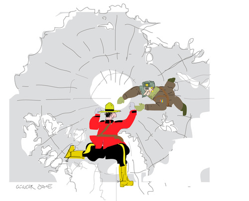 Cartoon: Arctic-1 (medium) by gungor tagged world