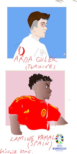 Arda Guler and Lamine Yamal Arda Guler and Lamine Yamal