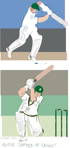 Aussie s summer cricket Aussie s summer cricket