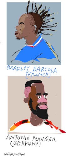 B. Barcola and A. Rudiger B. Barcola and A. Rudiger