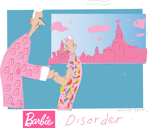 Barbie disorder in Kremlin Barbie disorder in Kremlin