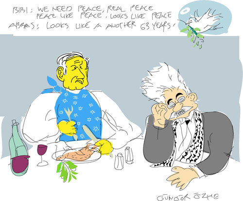 Cartoon: BIBI (medium) by gungor tagged middle,east