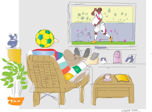 Cartoon: Brazil World Cup 2014 (medium) by gungor tagged brazil