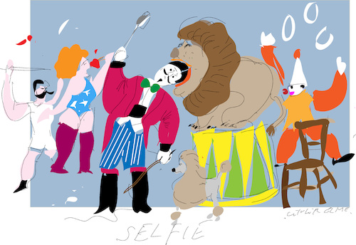 Circus Lion Tamer Circus Lion Tamer