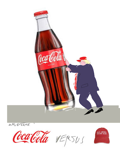 Coca Cola on the grill
