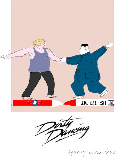 Cartoon: Dirty Dancing (medium) by gungor tagged north,korea