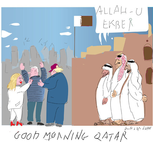 Doha under attack Doha under attack