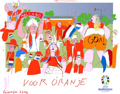 Dutch fans go viral Dutch fans go viral