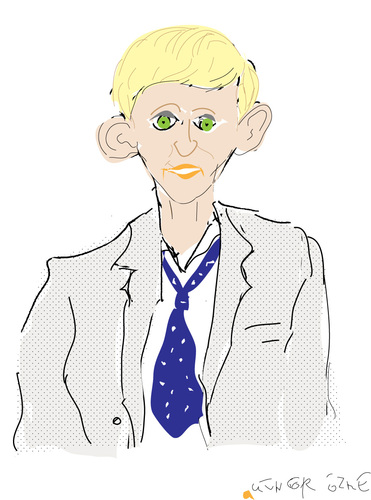 Cartoon: E.DeGeneres-2 (medium) by gungor tagged usa