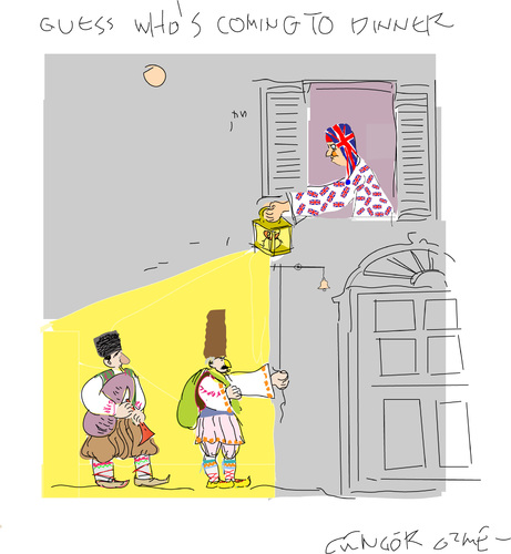 Cartoon: EU (medium) by gungor tagged britain