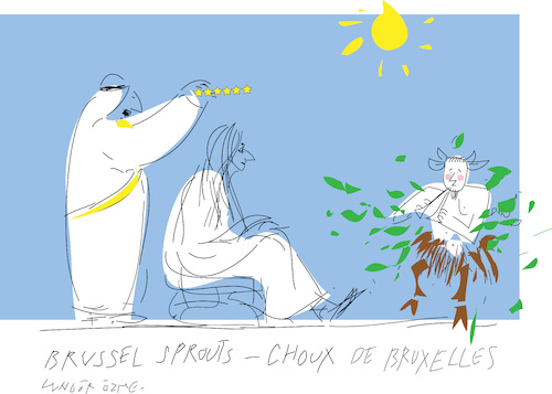 Cartoon: Eva Kaili is on the hook (medium) by gungor tagged eu,corruption,eu,corruption