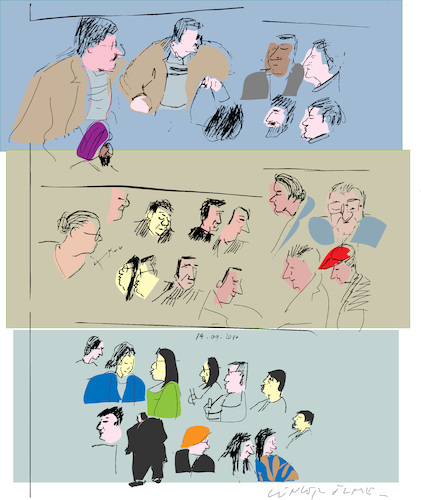 Cartoon: Faces 11 (medium) by gungor tagged australia,australia