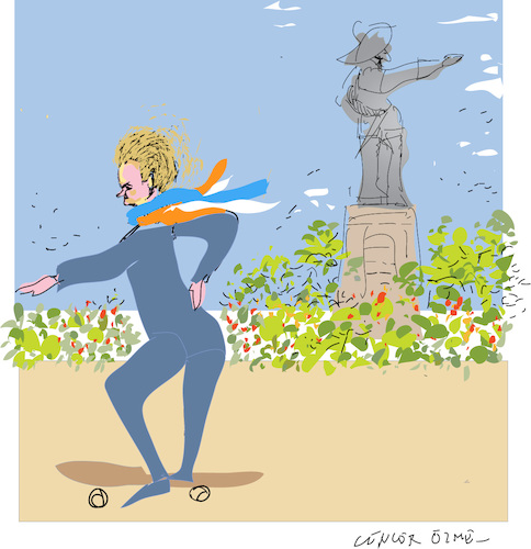 Cartoon: Geert Wilders (medium) by gungor tagged netherlands