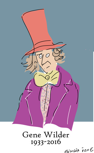 Cartoon: Gene Wilder (medium) by gungor tagged usa