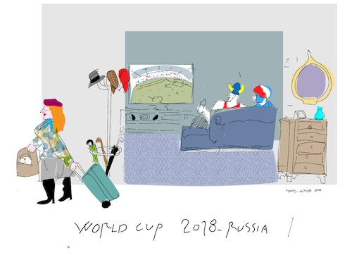 Cartoon: Going home (medium) by gungor tagged russia