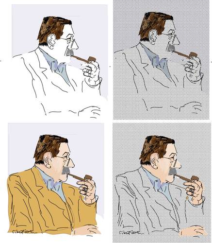 Cartoon: Gunter Grass (medium) by gungor tagged germany