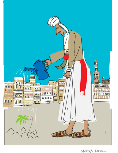 Cartoon: Hope (medium) by gungor tagged yemen