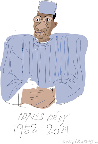 Cartoon: Idris Deby (medium) by gungor tagged idris,deby,idris,deby