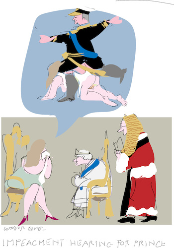 Cartoon: Impeachment for Prince (medium) by gungor tagged uk,uk